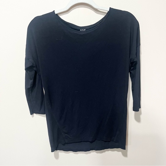 ANA New Approach Ultrasoft comfy black top - Picture 1 of 3